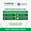 YuMOVE Adult Dog Tablets | Hip and Joint Supplement for Dogs with Glucosamine, Hyaluronic Acid, Green Lipped Mussel for Dogs Aged 6 to 8 | 300 Tablets