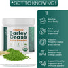 Organic Barley Grass Juice Powder- Utah Grown Raw Green Juice & Barley Grass Juice Extract for Detox- Complements Wheatgrass Juice- Made in USA to EverRaw® Standards with BioActive Dehydration- 8 oz