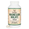 Magnesium Malate Capsules (420 Count) - 1,500mg Per Serving (Magnesium Bonded to Malic Acid), Third Party Tested, Vegan Friendly, Gluten Free by Double Wood Supplements