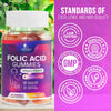 Folic Acid Gummies for Women 785 mcg, Essential Prenatal Vitamins for Mom & Baby, Vegan Folic Supplement Gummy, Vitamin B9 Chewable Extra Strength Folate, Before During After Pregnancy - 60 Gummies