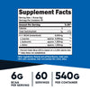 Nutricost BCAA Powder (Strawberry Kiwi) 60 Servings - Optimal 2:1:1 Ratio