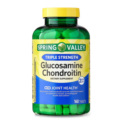 Spring Valley - Glucosamine Chondroitin, Triple Strength, 160 Tablets by Spring Valley