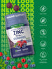 Zinc Gummies | 50mg | 60 Count | Vegan, Non-GMO & Gluten Free Supplement | Mixed Berry Flavor | by Natures Truth