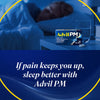 Advil PM Liqui-Gels Pain Reliever and Nighttime Sleep Aid, Pain Medicine with Ibuprofen for Pain Relief and Diphenhydramine HCL for a Sleep Aid - 40 Liquid Filled Capsules