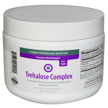 D'Adamo Genoma Nutritionals Trehalose Complex -- 240g