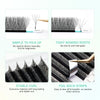 NAGARAKU 5D W Shape Eyelash Extension Supplies Natural Soft Volume 0.07mm D curl 8-15mm Mix Premade Fans Faux Mink Matte Black Cluster Easy Fanning False Lashes