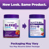 Natrol Sleep+ Calm Gummies, Drug Free Sleep Aid Supplement, Calm an Active Mind, Ease to Sleep, 6 mg Melatonin and 100 mg L-Theanine, Gluten Free & Gelatin Free, 60 Strawberry Flavored Gummies