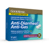 GoodSense Loperamide Hydrochloride and Simethicone Tablets, 2 mg/125 mg, Anti-Diarrheal and Anti-Gas