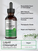 Horbäach Liquid Chlorophyll Drops | 2 oz | Vegan, Non-GMO, and Gluten Free Formula | Natural Peppermint Flavor