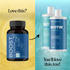 Biotin 10000mcg and Collagen Supplement - Hair Growth Supplement with Saw Palmetto for Women & Men - Horsetail Biotin Collagen Keratin and More DHT Blocker Hair Growth Vitamins for Women & Men 1 Month