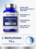 Carlyle L Methylfolate 7.5 mg | 60 Capsules | Optimized and Activated | Non-GMO, Gluten Free | Methyl Folate, 5-MTHF | by Opti-Folate