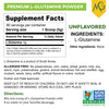 MariGold Pure Unflavored L-Glutamine Powder - Healthy Gut, Immune, and Muscle Support, Non-GMO, Gluten Free, Soy & Allergen Free (5g / 5000mg per Serving)