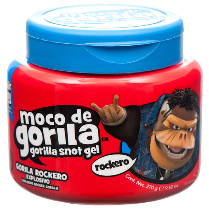 Moco de Gorila Gorilla Snot Hair Gel, Rockero 9.52 oz (270g), 1 PACK