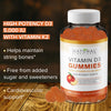 Sugar Free Vitamin D3 K2 Gummies - Vitamin D3 Gummies 5000 IU+K2 MK7 80 mcg, K2 D3 Vitamin Supplement Adults, Vitamin D K2 for Bones, Immune, Heart, Mood, Gluten-Free, Non-GMO, Natural Peach Flavor