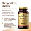 Solgar Phosphatidylcholine, 100 Softgels - Promote Healthy Cognitive Function - Derived From Lecithin - Contains Choline for Neurotransmitter Acetylcholine - Gluten Free, Dairy Free - 50 Servings