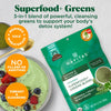 Navitas Organics Superfood+ Greens Blend for Detox Support (Moringa + Kale + Wheatgrass), 6.3oz Bag, 30 Servings - Organic, Non-GMO, Vegan, Gluten-Free, Keto & Paleo.