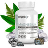 Organixx Magnesium Supplement, Natural Calm Magnesium Capsules for Sleep Support, Muscle Recovery, with Vitamin B6 and Manganese Citrate and Glycinate, High Absorption, Vegan, Non GMO (60 Count)