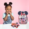 Disney Minnie Mouse - Townley Girl Cosmetic Makeup Gift Bag Set Includes Lip Gloss, Nail Polish & Hair Accessories for Kids Girls, Ages 3+ Perfect for Parties, Sleepovers & Makeovers