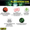 exo terra plantation soil, 8 quarts, 3-pack