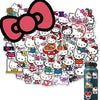 50pcs Cute Cartoon Hello Kitty Stickers for Kids Teens, White Kitty Stickers Vinyl Waterproof Stickers for Skateboard Laptop Luggage Fridge DIY Decal (Hello Kitty)