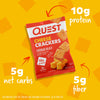 Quest Nutrition Cheese Crackers, Cheddar Blast, High Protein, Low Carb, Made with Real Cheese, 12 Packs (1.06 oz bags)