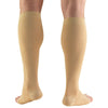 Truform 20-30 mmHg Compression Stockings for Men and Women, Knee High Length, Open Toe, Beige, Medium (1 Pair)