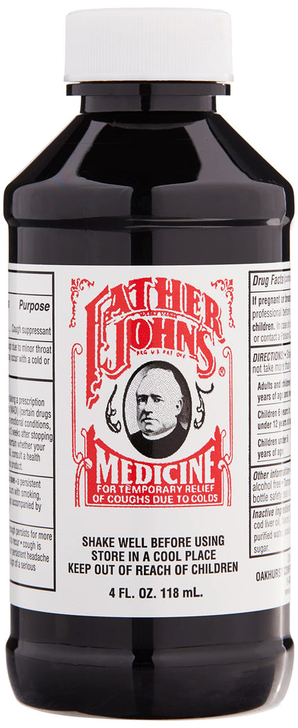 Father John's Alcohol Free Cough Medicine, 4 Ounces