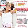 LELOOY® Portable Menstrual Heating Pad - Wireless Rechargeable Cordless Heat Therapy Massager for Period Cramps Relief - Travel-Friendly Wearable Pain Relief Device