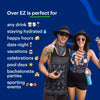 OVER EZ Pre-Drink Supplement - Party Recovery & Prevention Pills for a Night Out & Better Mornings (12 Capsules) & Milk Thistle, Amino Acids, Vitamin Bs