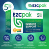 EZC Pak 5-Day Tapered Immune Support Booster - Vitamin Immune Support Supplement, Echinacea, Zinc Vitamin C, Immune Boosters for Adults - Immune Support Vitamins (Pack of 2)