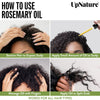 UpNature Rosemary Oil for Hair Growth - 100% Pure & Natural Rosemary Essential Oil, Nourishing Scalp Treatment - Hair Growth Serum - 2oz