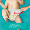 Pampers Cruisers 360 Diapers - Size 7, 44 Count, Pull-On Disposable Baby Diapers, Gap-Free Fit