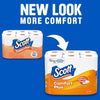 Scott ComfortPlus Toilet Paper, 12 Double Rolls, 231 Sheets per Roll, Septic-Safe, 1-Ply Toilet Tissue