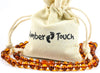 Baltic Amber Necklace for Adult - Headache, Migraine, Sinus, Arthritis, Carpal Tunnel, Nursing Pain Relief (23.6, Cognac)