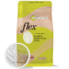 Flex Plant Plus Disc | Plant-Based Disposable Period Discs | Tampon and Cup Alternative | Capacity of 5 Super Tampons | Menstrual Disc Made with Sustainable Medical-Grade Plant Polymers | 12 Count