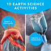 national geographic mega science lab - science kit for kids with 75 easy experiments, featuring earth science, chemistry set, and science magic stem projects for boys and girls (amazon exclusive)