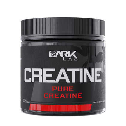 Dark Lab Creatine Monohydrate 100 Servings, 100% Pure Creatine 300g, Supplement for Muscle Building Support, Increased Strength, Energy and Improved Athletic Performance