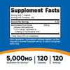 Nutricost Marshmallow Root 5000mg Equivalent, 120 Vegetarian Capsules - Gluten Free & Non-GMO - from 500mg of 10:1 Extract