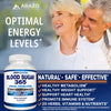 Arazo Nutrition Blood Sugar 365 Supplement - Supports Healthy Energy Levels - 120 Herbal Pills - 60 Day Supply