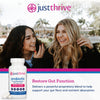 Just Thrive Probiotic & Antioxidant Supplement - 100% Spore-Based Digestive and Immune Support - Gluten Free, 30 Caps