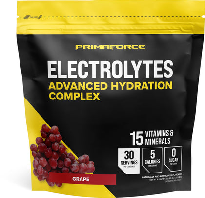 Primaforce Electrolytes Advanced Hydration Complex Packets (30 Servings) (Grape)