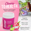 JUNP Electrolytes Powder No Sugar No Carbs - Exotic Tropical Dragonfruit Limeade Drink Mix - Potassium & Salt Electrolyte Hydration Powder Zero Calorie Sugar Free Electrolyte Powder, Keto, 90 Servings