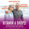 MaryRuth Organics USDA Organic Vitamin A Liquid Drops | 3 Month Supply | Immune Support, Eye Health, Skin Health for Ages 14+ | 750mcg per Serving | Sugar Free | Vegan | Non-GMO | Gluten Free | 1oz