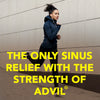 Advil Sinus Congestion and Pain, Sinus Relief Medicine, Pain Reliever and Fever Reducer with Ibuprofen and Phenylephrine HCl - 10 Coated Tablets