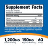 Nutricost Calcium & Magnesium Carbonate 240 Tablets, 1200mg of Ca & 150mg of Mg per Serving, 60 Servings- Gluten Free, Non-GMO