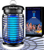 endbug bug zapper, bug zapper outdoor indoor with led light, electric mosquito zapper fly zapper, waterproof mosquito killer insect zapper fly trap for outside patio garden backyard home, plug in 120v