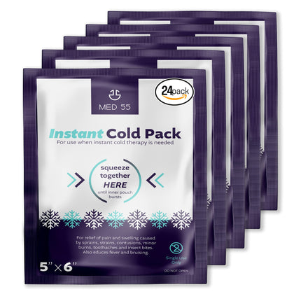 Instant Cold Packs - Pack of 24 (5