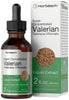 Horbäach Valerian Root Extract Drops | 2 fl oz | Alcohol Free | Vegetarian, Non- GMO Gluten Free Liquid