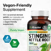 Stinging Nettle Capsules - Natural Urinary Tract & Overall Health Support - Organic Nettle Root Powder (Urtica Dioica) 1800 mg - 100 Vegan Pills - Non GMO