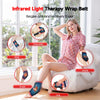 Red Light Therapy for Knee, Infrared Light Therapy Belt with 660nm Red Light and 850nm Red and Infrared Light Therapy Wrap Belt for Joint Pain Relief